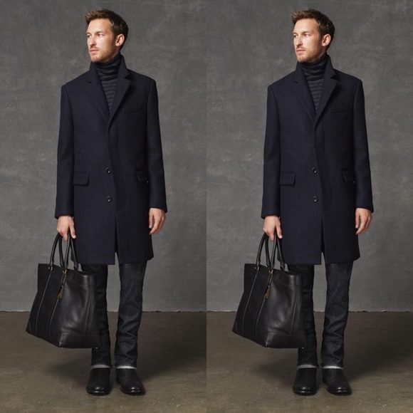 Coach Crosby Chesterfield Overcoat Jacket - Picture 2 of 3